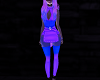 Purple Glow Dress