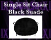 Single Sit Chair Blk Sde