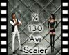 M/F Avatar Scaler * % 30