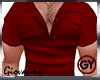 GY*TSHIRT MUSCLE RED
