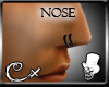 [CX]Nose rings black R