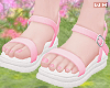 w. Basic Pink Sandals