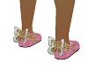 Glitter Pink Mary Janes