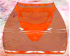Orange Plastic Skirt