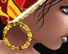 Golden earrings - Africa