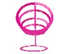 (LA) Pink Spiral Chair