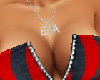 Eva silver necklace