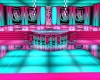 pink & teal