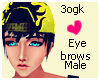 3OGK M- eyebrows