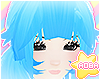 anime bangs blue