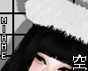 空 Hat Fur White 空