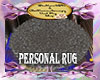 personal rug