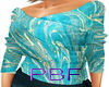 PBF*Aqua Print Sweater