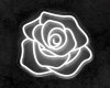 Neon  Rose  Sign