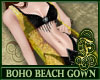 Boho Beach Gown Yellow