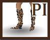 PI - Cheetah Boots