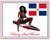 Kiss Surf Board Dominica