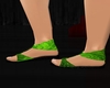 {BB}Luxly Green Sandals