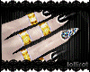 .L. Rings + Nails Black