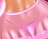 Anna Pink Fur Skirt