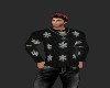 Black Snow Flake Sweater