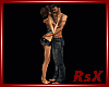 Standing Hug & Kiss