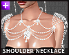 Shoulder Necklace Silver