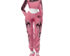 pink sweat suit