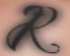 Letter R Tattoo M92