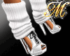(XvX) White Heels