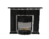 Small Black Fireplace