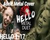 Adele -Hello Metal Cover