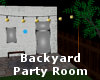 Backyard Party Room