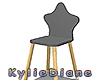 Star Chair Gray