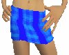 crosshatch blu miniskirt