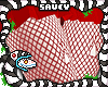 Red Add Fishnets LLT