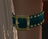 Teal Gold Arm Band Right