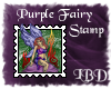 Purple Fairy Stamp
