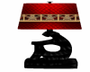*B* red blk lamp