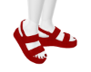 lyna red slippers