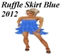 Ruffled Blue Skirt 2012