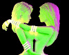 Neon Lovers Green