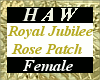 Royal Jubilee Rose Patch