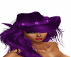 Purple Cowgirl's Hat