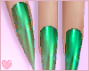 Jade Stiletto Nails