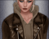 |S| Leather Coat /Hoodie