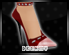 *D* Glamorous Pumps Red