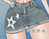 skirt denim star g