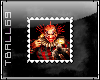 Evil Clown Stamp