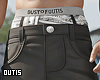 後 BIKER BLACK JORTS $